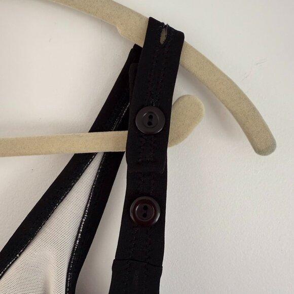 Vintage DeWeese Design One Piece Swimsuit 8 (XS / Small) Black - Picture 11 of 16